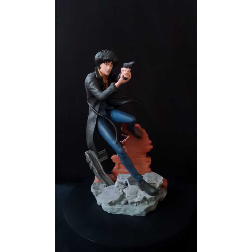 Spike,Cowboy Bebop, Action Figure(Diorama)! (Decoração, Colecionável).