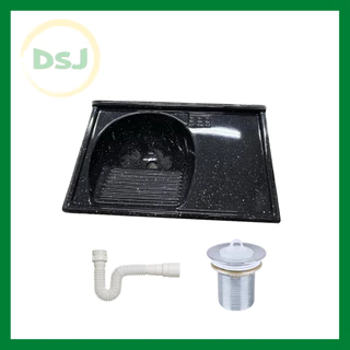Tanque Sintético com Bancada KIT 79,5x52cm A J Rorato 1 Boca + bancada