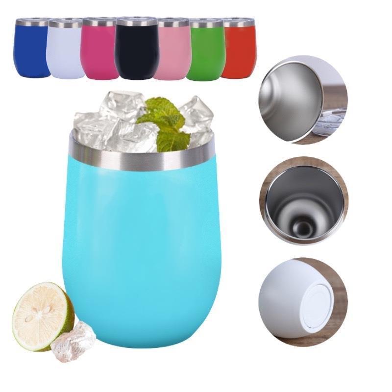 KIT 2 Copo cuia Térmica 350ml Oferta Pro 304 material de segurança isolamento