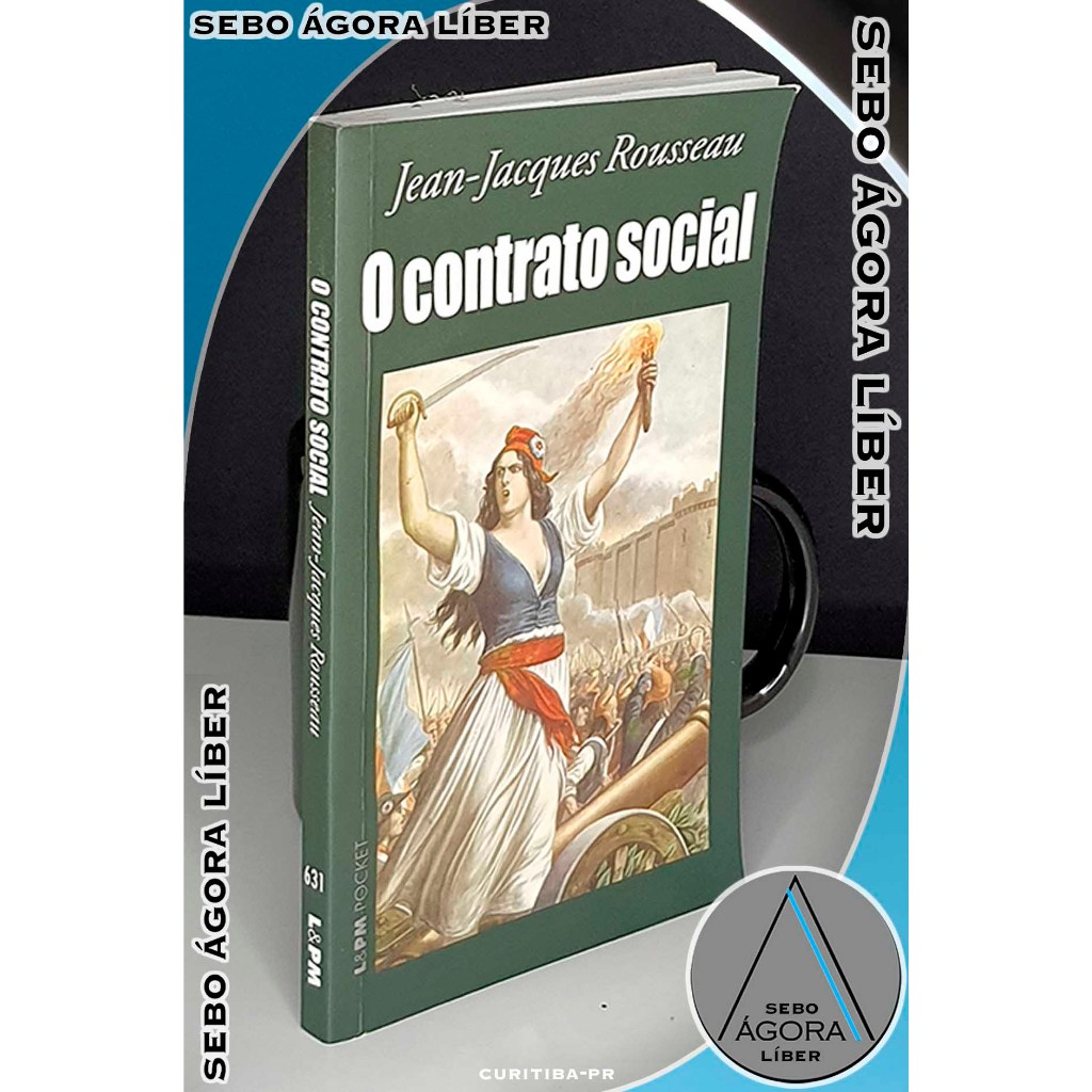 O Contrato Social - Jean Jacques Rousseau | Shopee Brasil