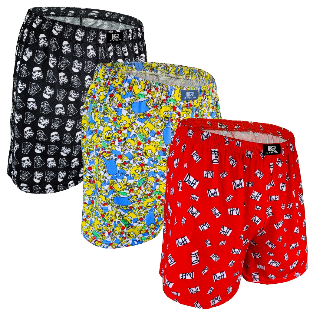 Kit 3 Pijamas Masculino Samba Canção