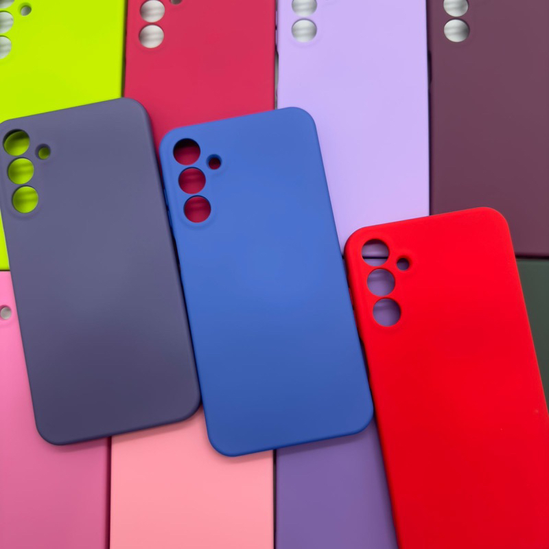 Capa Capinha Case Silicone Para Samsung Galaxy A15 Aveludada