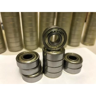 Rolamento Profissional Kit C/ 10 Industrial Skate Rga Zz 608 Rioskateboard