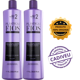Plástica dos fios 2 passo 2 selagem térmica 2x1 Original Entrega Rápida