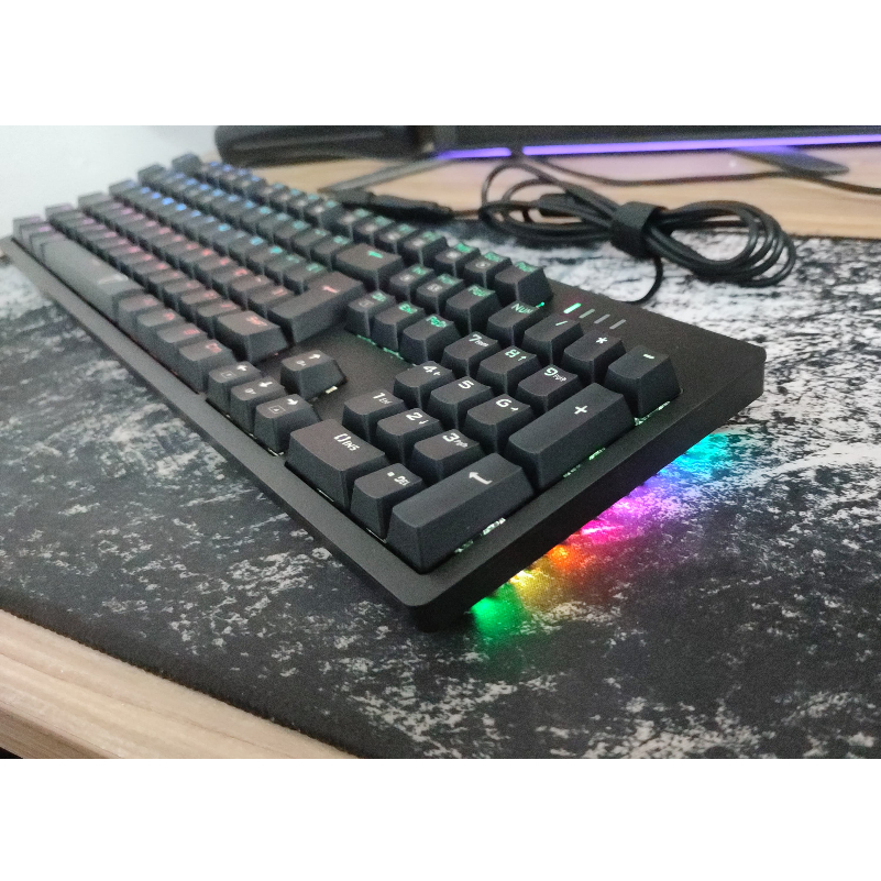 Teclado Mecânico Gamer T-Dagger Bermuda Preto RGB (Recondicionado)