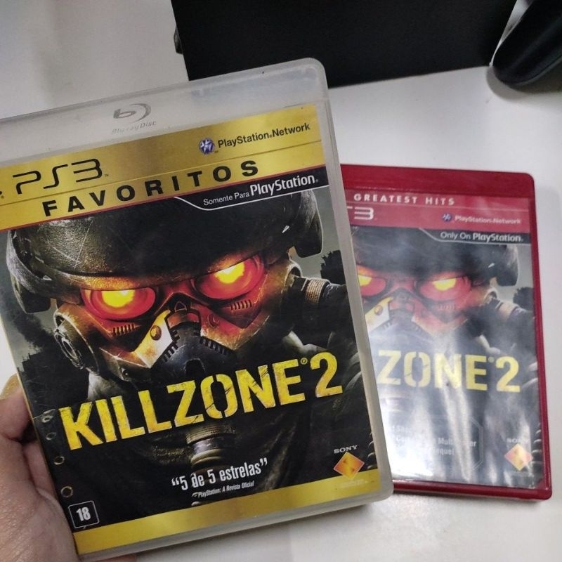 Killzone 2 PS3 Mídia Física original semi nova perfeito envio imediato
