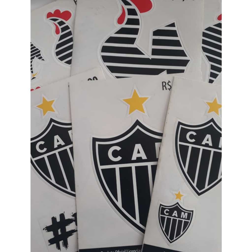 Adesivo do Atlético Mineiro - Padrão Oficial | Shopee Brasil