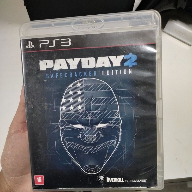 Payday 2 safecracker edition PS3 Mídia Física original semi nova perfeito envio imediato