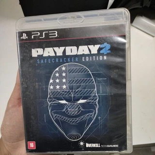 Payday 2 safecracker edition PS3 Mídia Física original semi nova perfeito envio imediato