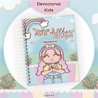 Combo Devocional Kids Menino ou Menina - Encadernação