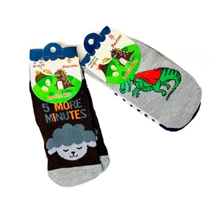 Kit 6 Pares Meia Cano Médio Infantil Menino Super Antiderrapante Confortável Estampas Divertidas em Oferta na Shopee