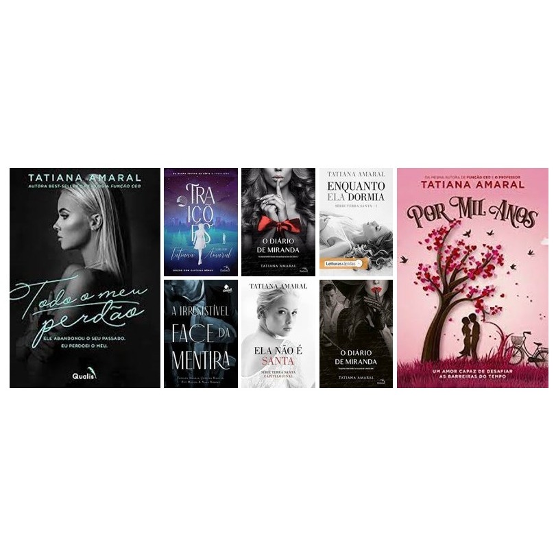 Coleção Tatiana Amaral / Por Mil Anos / Traições / A Descoberta da ...