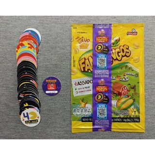 Tazo & Card Pac-Man Elma Chips