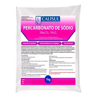 Percarbonato De Sódio 99,9% - Tira Manchas Premium - 1kg
