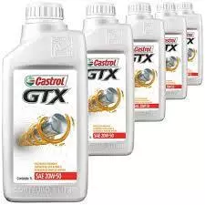 KIT COM 4 LTS CASTROL GTX 20W50 ANTI-BORRA