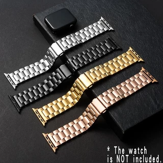 Pulseira para Smartwatch em Aço inoxidável Prata,Apple Watch,S100,T900,T800,C800,HW