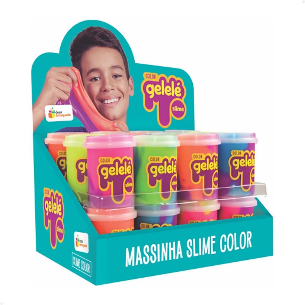 Gelelé Slime Color Display C/ 24un | Shopee Brasil