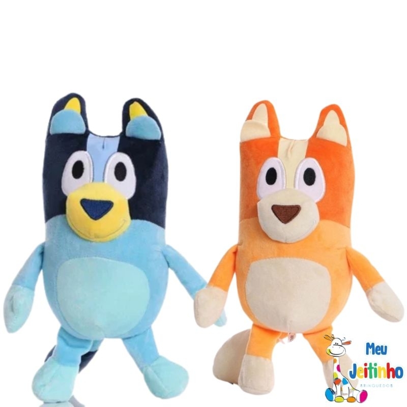 Pelúcia Bingo e Bluey 25 cm Série Bluey | Shopee Brasil