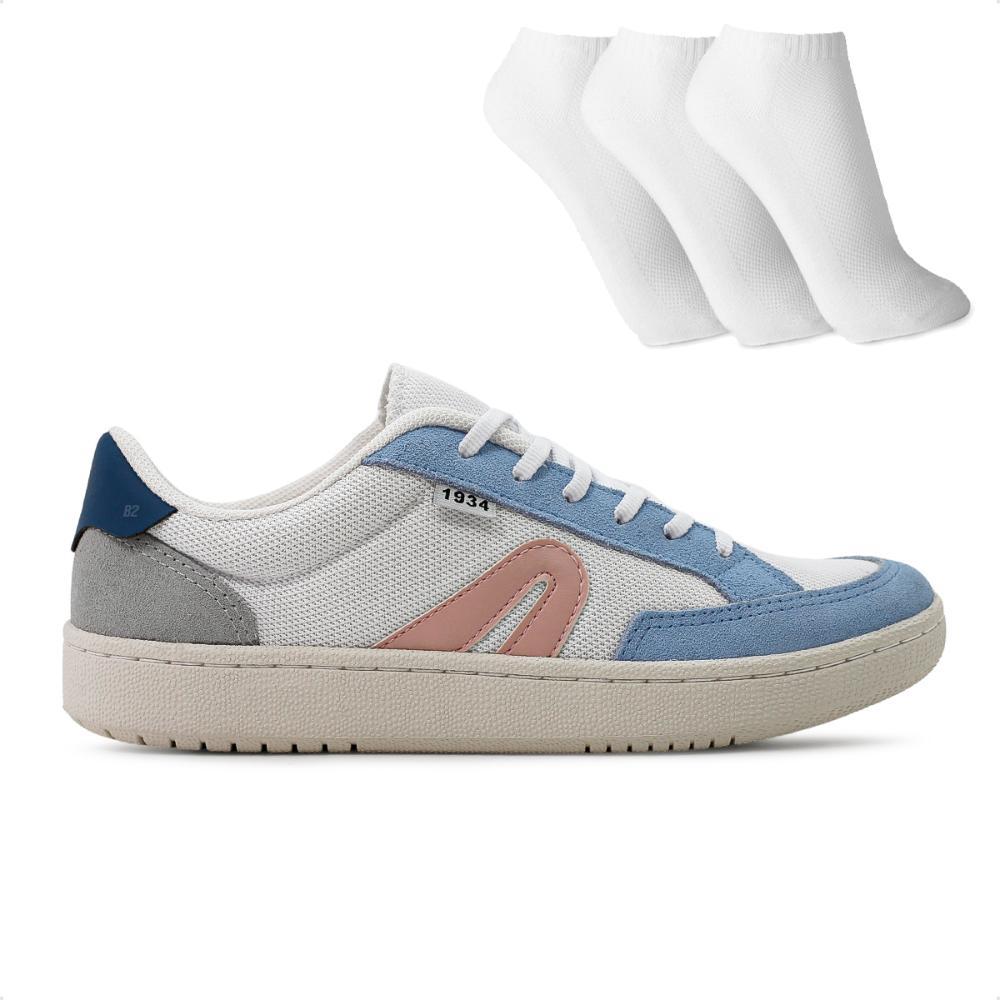 Tênis Rainha Castle Unissex + 3 Pares de Meias Original com Nota Fiscal e Garantia