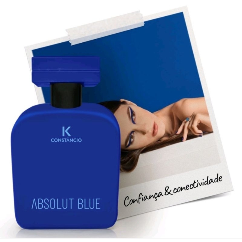 Perfume Absolute Blue 100ml KConstâncio | Shopee Brasil