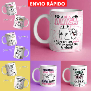 Caneca personalizada flork amigas personalizadas vários modelos 325ml volume 23