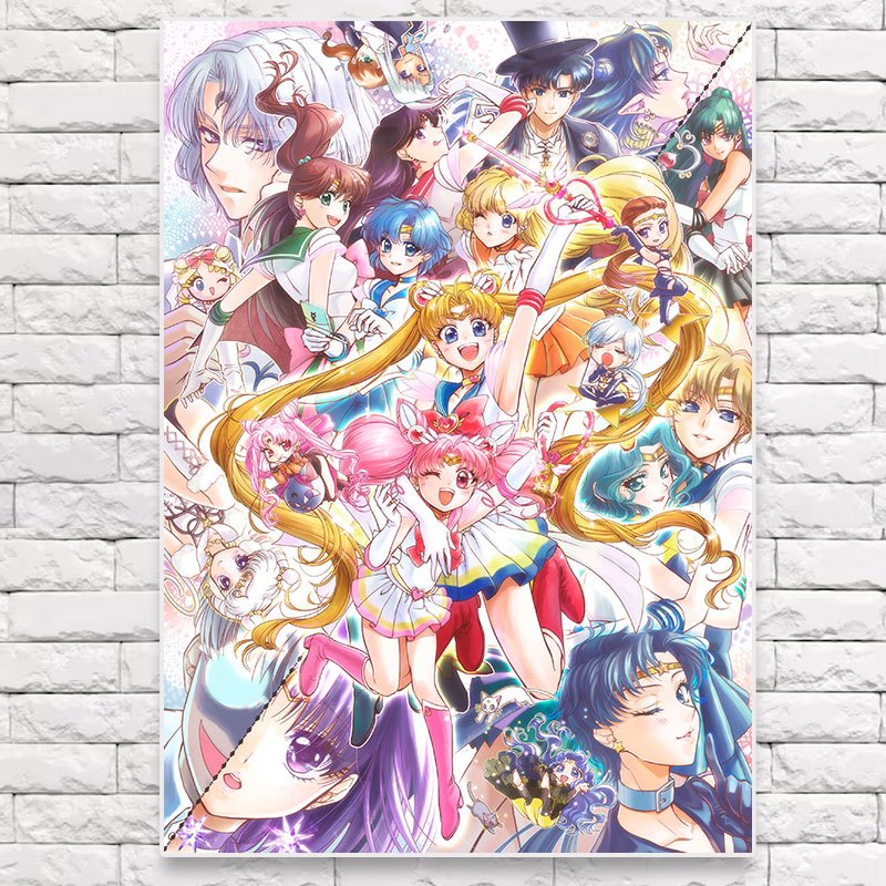 Sailor Moon 2025 ホログラムポスター Sailor Moon 2025 ホログラムポスター Sailor Moon 2025 ホログラム