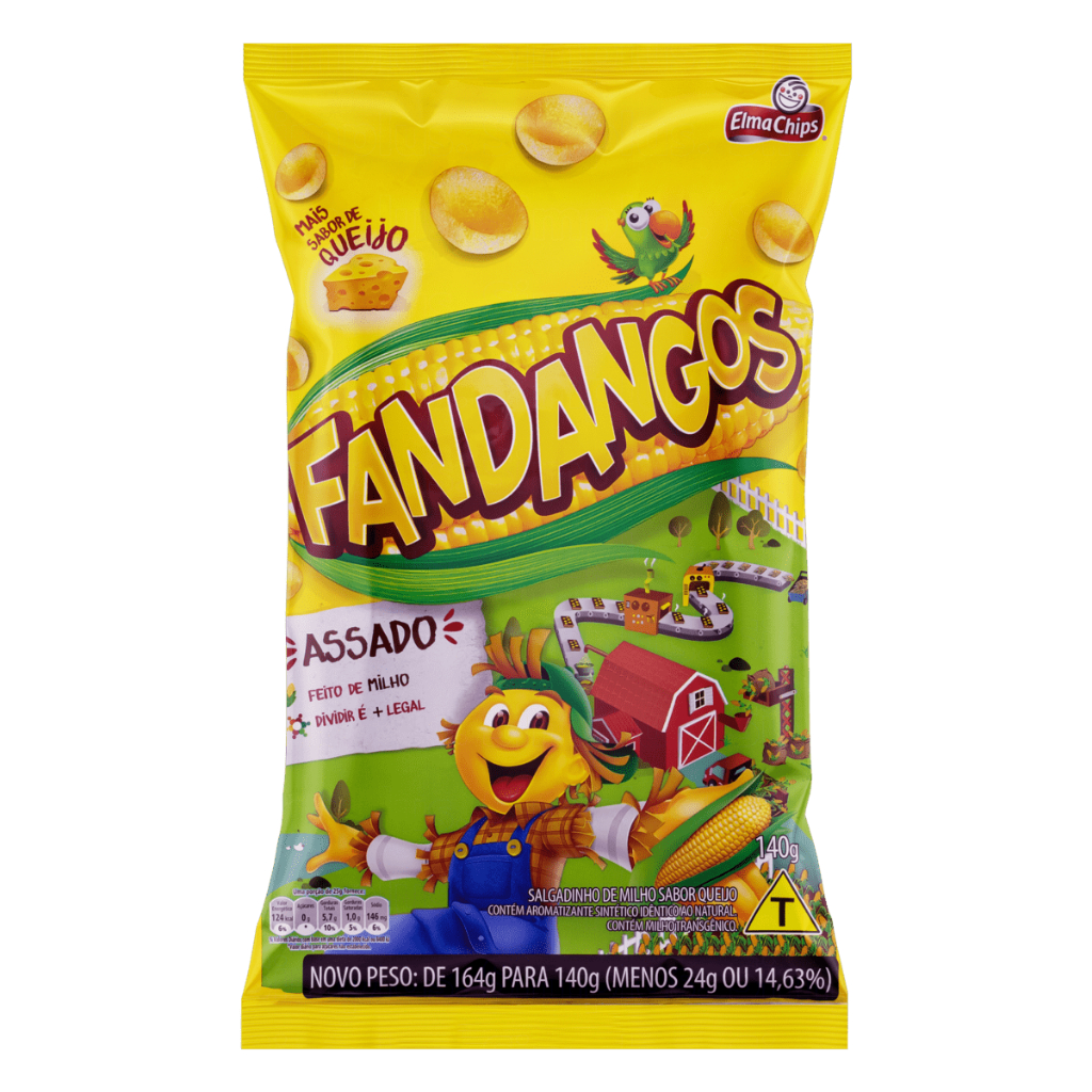 Fandangos Elma Chips Sabor Queijo 140g | Shopee Brasil