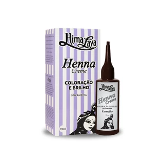 Henna Creme Himalaya Vermelho 70ml