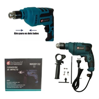 Furadeira Parafusadeira Impacto 850w Mandril 13mm Profissional Elétrica AutoReverso ENVIO IMEDIATO
