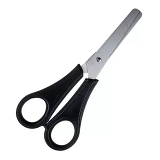 Tesoura Leo&Leo Sem Ponta Segura Prático E Útil Escolar Para Escola Para Cortar 13Cm Resistente em Oferta na Shopee