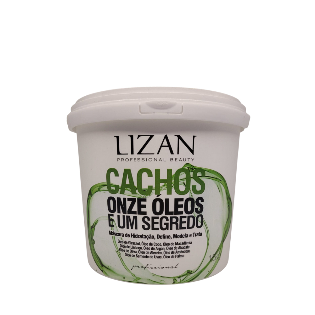 Lizan Máscara Onze Óleos e Um Segredo Cachos 1,5kg