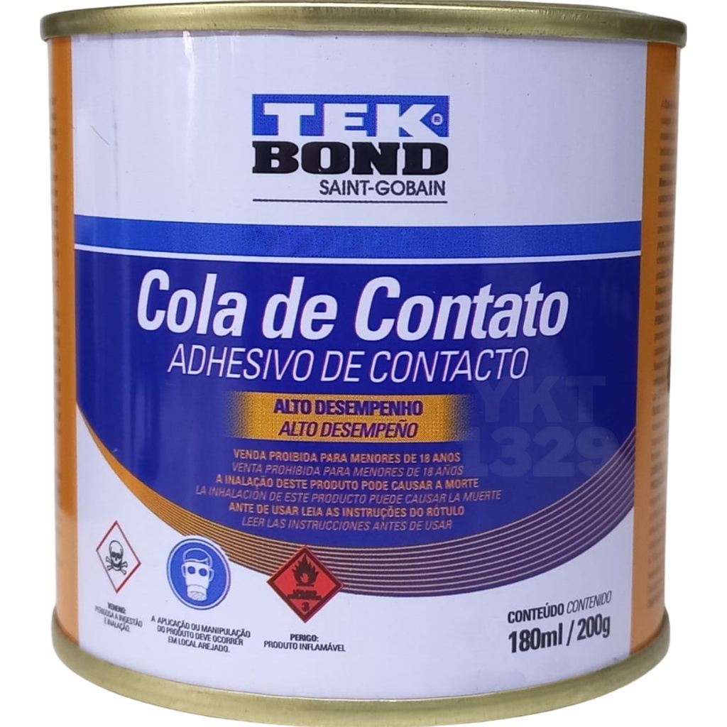 Adesivo Cola de Contato 200g Tek Bond Sapateiro