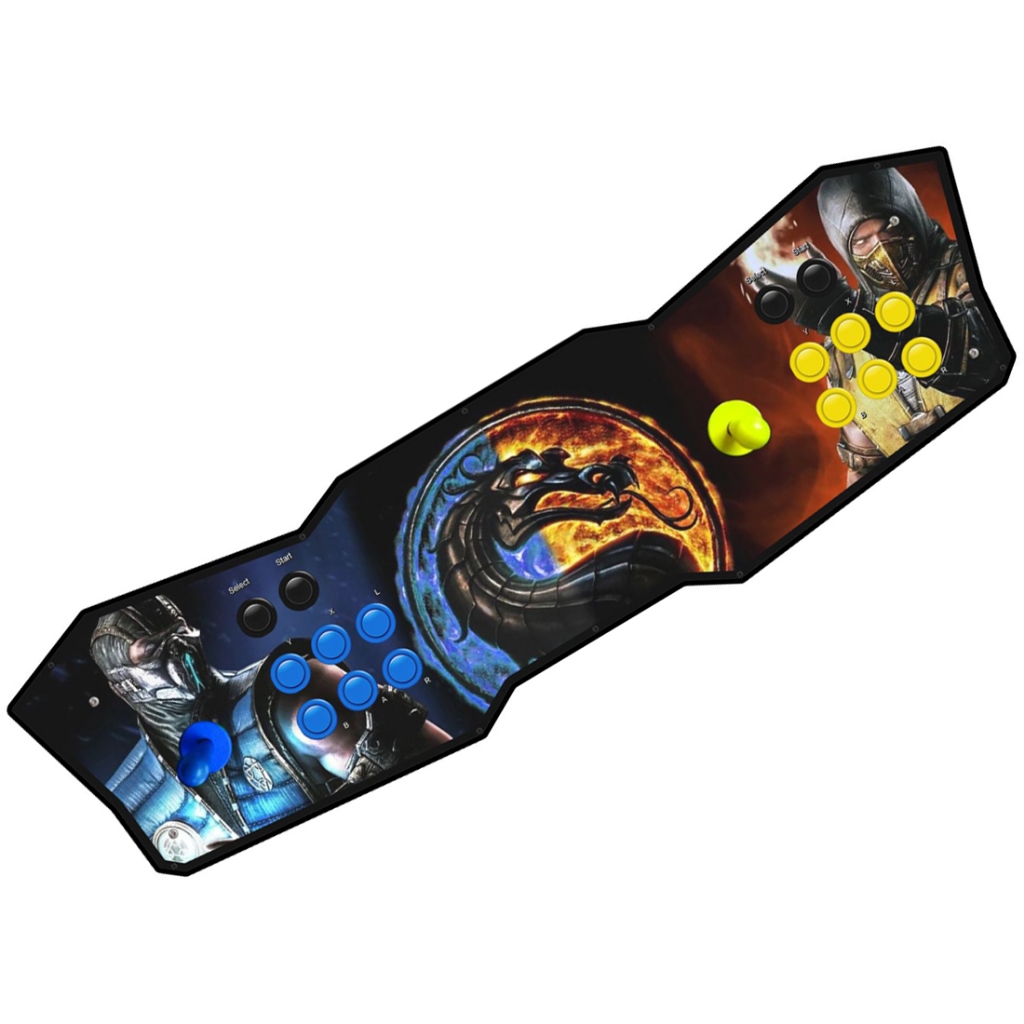 Controle Arcade Duplo USB para PC/PS3/Retrobox