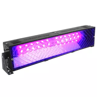 Super Refletor Luz Negra 12 Leds Profissional Deltrônica