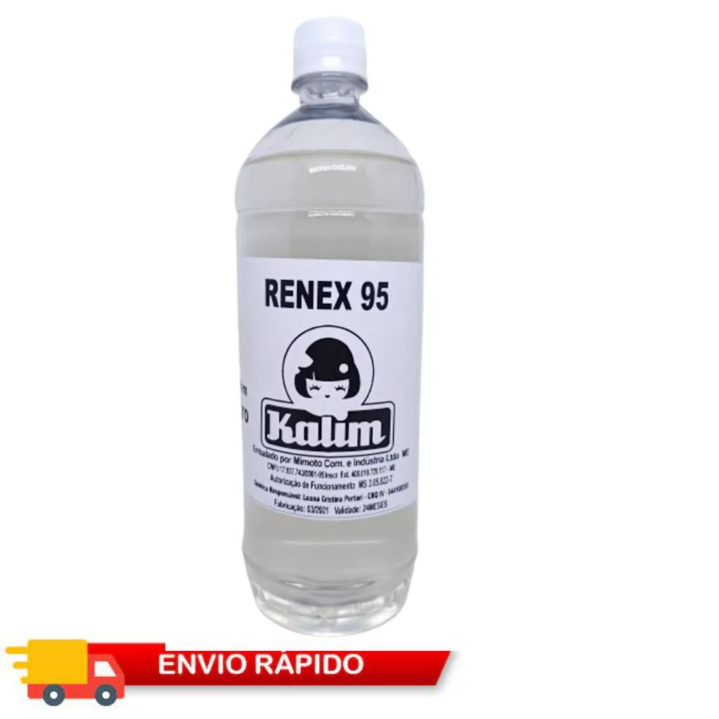 Renex 95% 1 litro kalim | Shopee Brasil