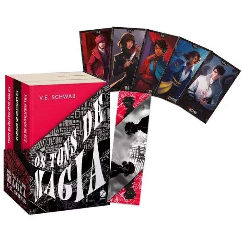 box os tons de magia - V. E. schwab
