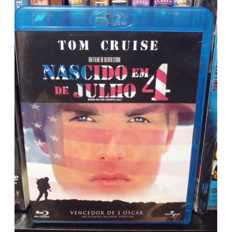 Blu Ray Nascido Em 4 De Julho Tom Cruise Shopee Brasil 