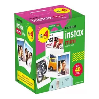 Filme Instax Mini 40 Fotos Instantâneo FujiFilm