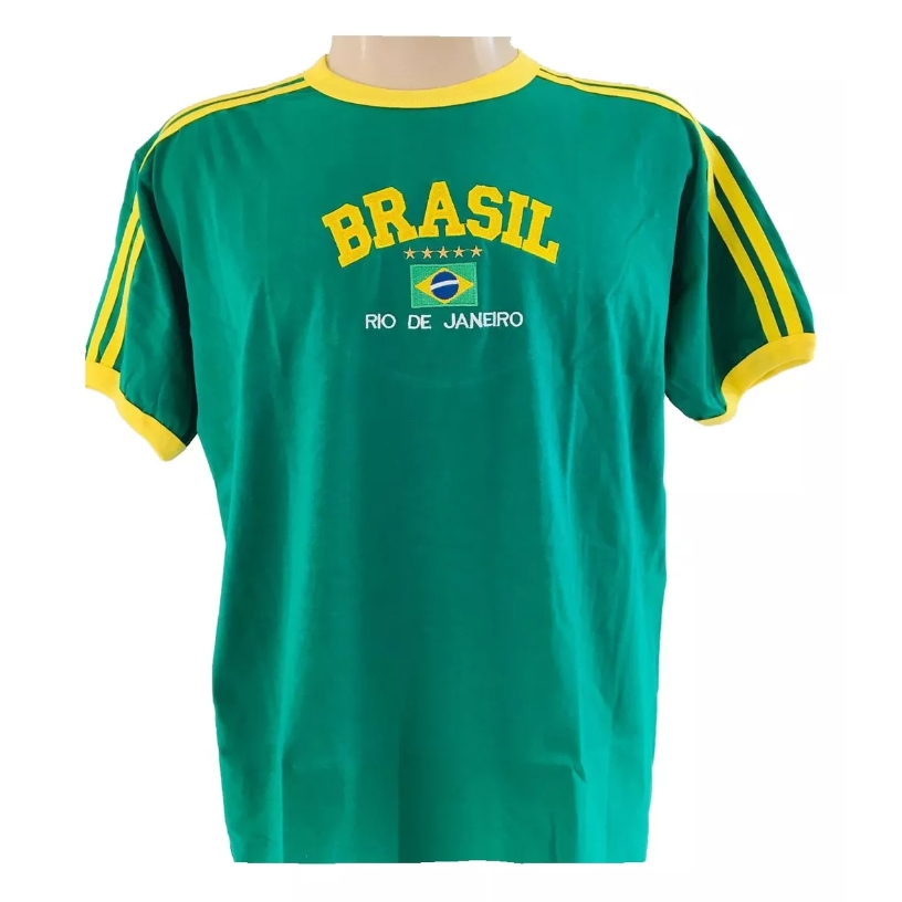 Camiseta Algodão Unissex Tshirt Graphic Tees Brasil
