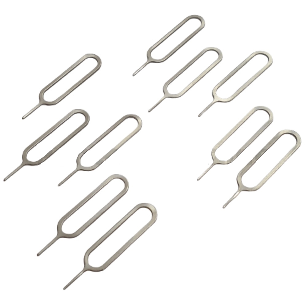 Kit 100 Peças Chave Abertura Chavinha Extratora Bandeja Chip Sim Card iPhone