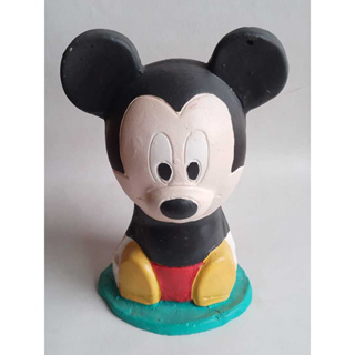 Cofre/Cofrinho Mickey Mouse Enfeite Decorativo em Gesso