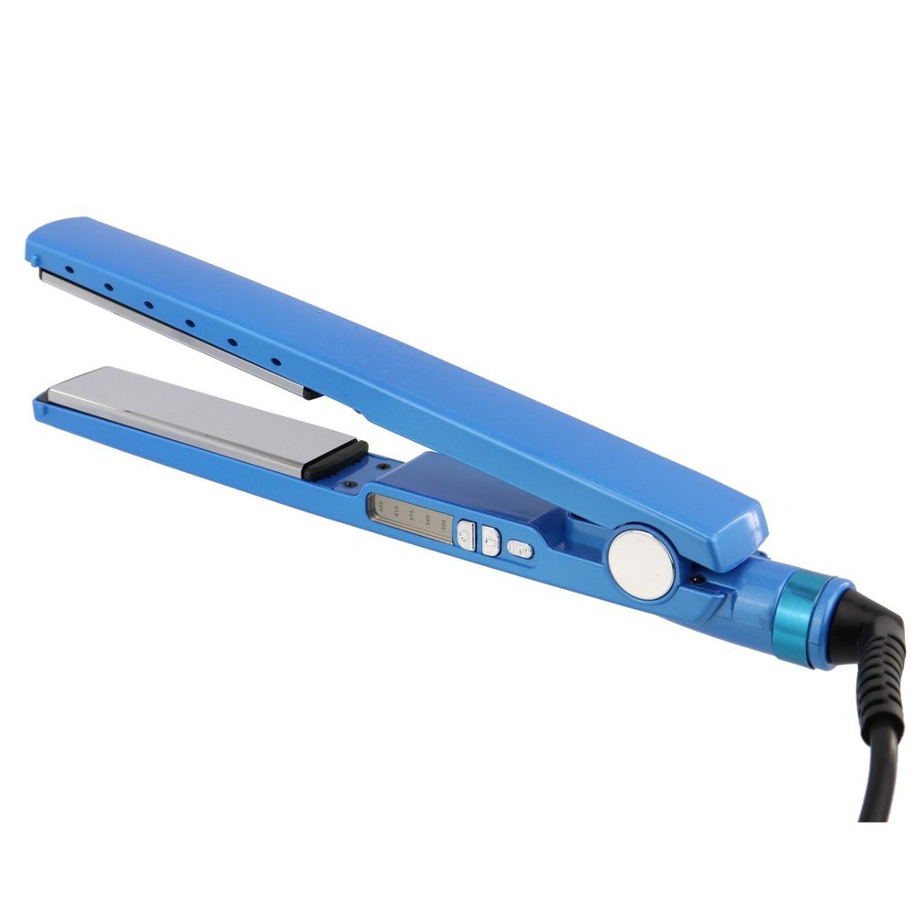 Chapinha Prancha de cabelo Profissional Progressiva Azul Bivolt 110V ...