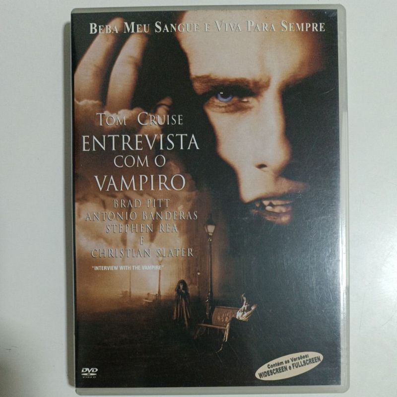 Dvd Entrevista Com O Vampiro Shopee Brasil