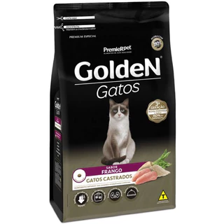 Golden gatos castrado frango 10,1kg