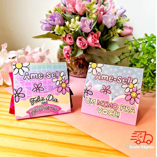 20 unid Porta Bombom Lembrancinha dia da Mulher - PRONTA ENTREGA Mimo Empresa Dia das Mulheres em Oferta na Shopee