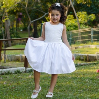 Vestidos De Noiva Para Crianças Dama De Honra Meninas Festa De Casamento  Adolescentes Princesa