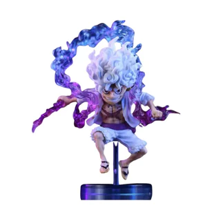 Figure Luffy One Piece Gear 5 Deus Figura de ação Boneco
