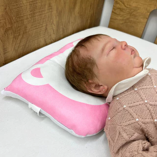 Travesseiro de Bebe Anatômico Modelador Recem Nascido
