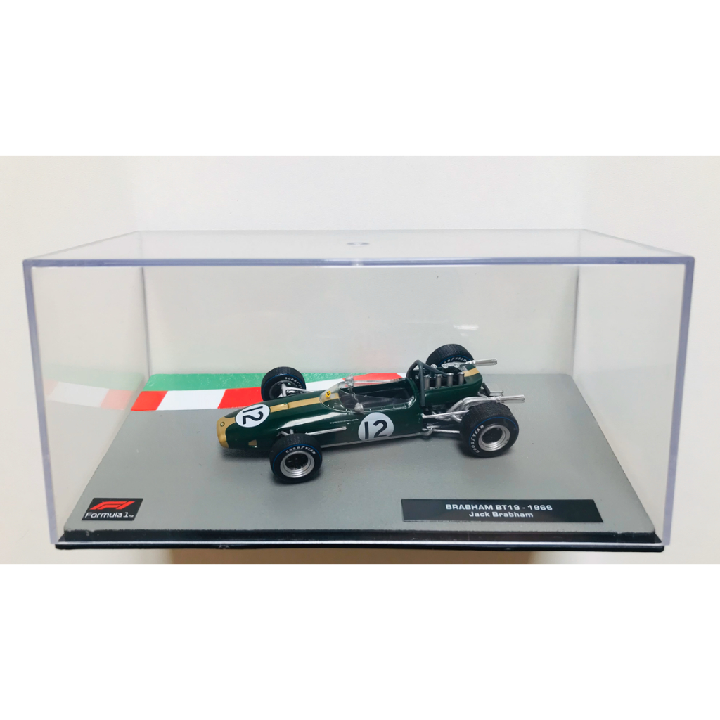 Miniatura Brabham BT19 - Jack Brabham - W. Champion F1 1966