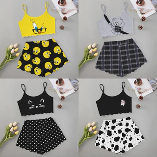Pijama feminino moda verão 2023